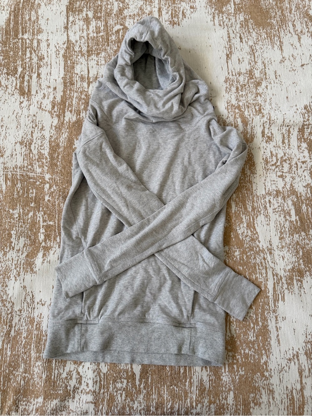 lululemon athletica Men's Heather Gray Turtleneck Sweater
